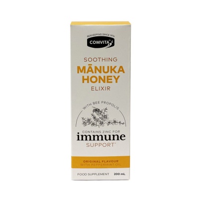 Comvita Soothing Manuka Honey Elixir with Bee Propolis 200ml